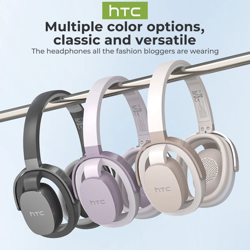 HTC HP07 Auriculares supraaurales Auriculares de traducción de 134 idiomas Auriculares de traducción facial a cara Batería de larga duración