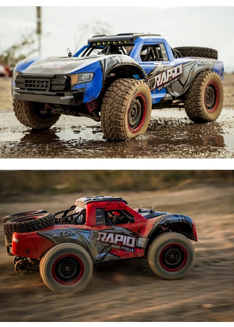 Coche RC Desierto Q130 1/14 4WD Alta Velocidad