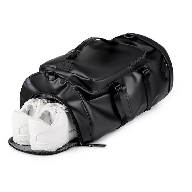 Mochila de viaje, bolsa de transporte grande con compartimento para zapatos aprobada por la aerolínea, mochila para ordenador portátil de 17 pulgadas, fitnes de trabajo de negocios
