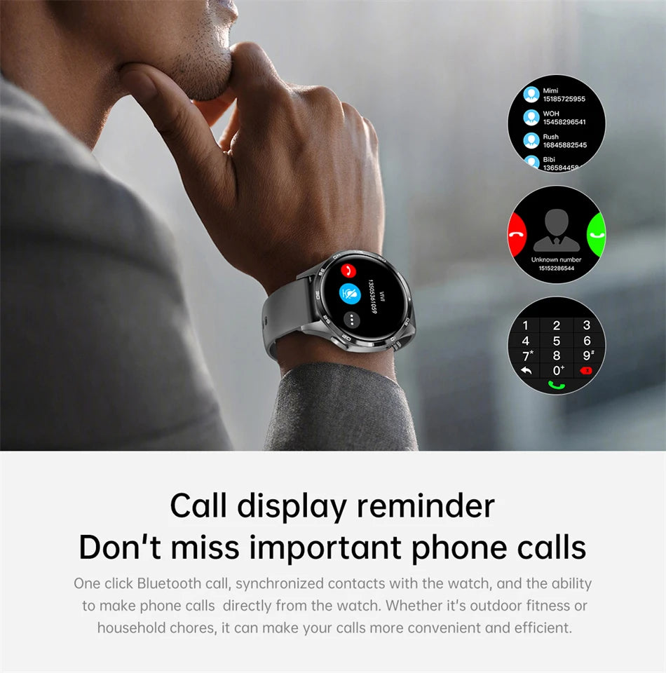 Reloj Inteligente 5 Pro con AMOLED, GPS, NFC, Brújula y Llamadas Bluetooth