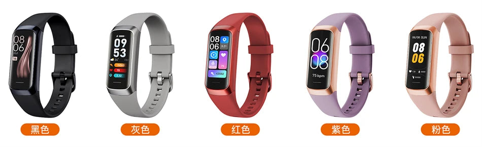 Reloj Inteligente AMOLED con Monitor de Temperatura