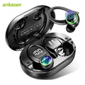 Auriculares Bluetooth 5.3 Graves Pantalla LED 48H