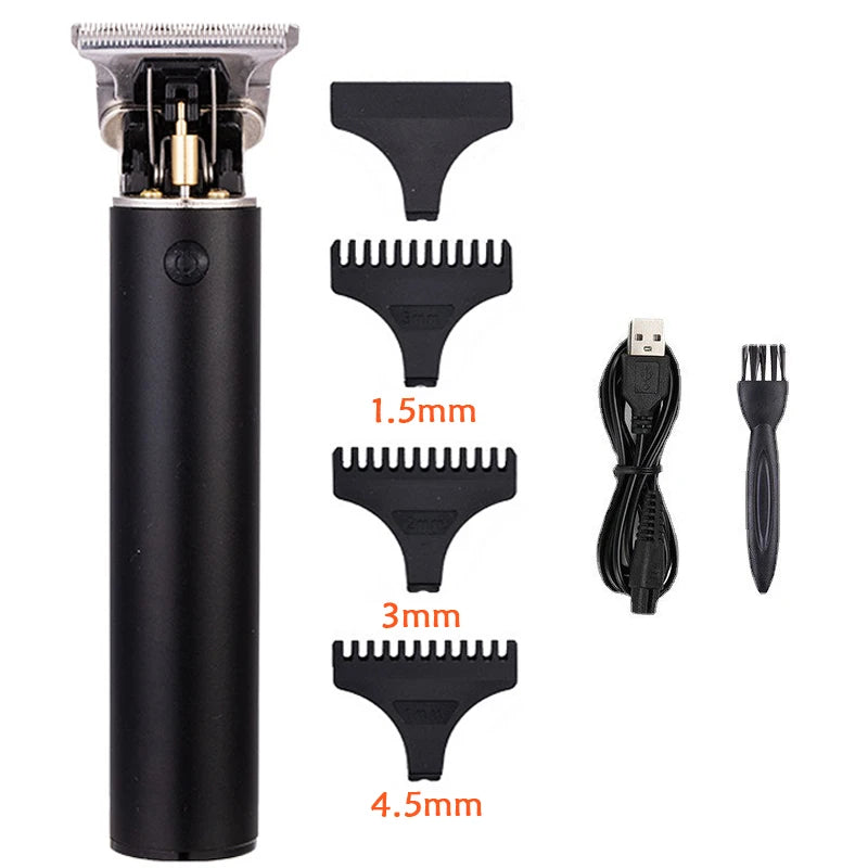 Afeitadora Inalámbrica T9 Recortadora de Pelo para Hombre