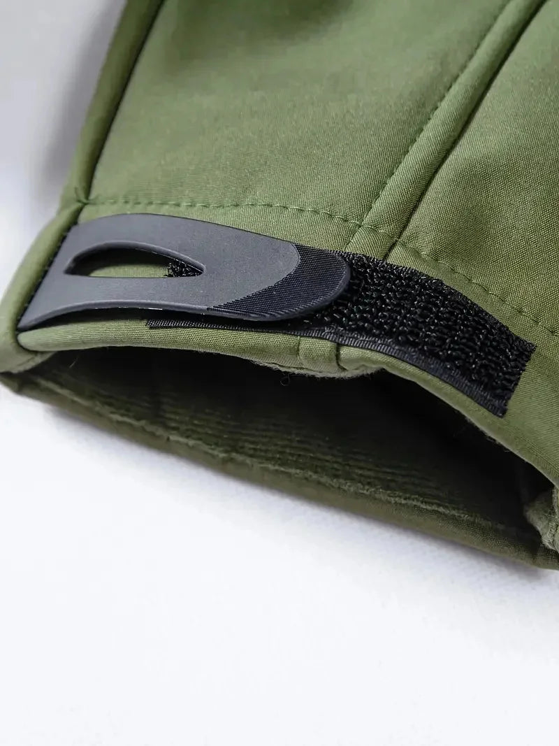 Chaqueta Táctica Militar Impermeable con Capucha para Hombre