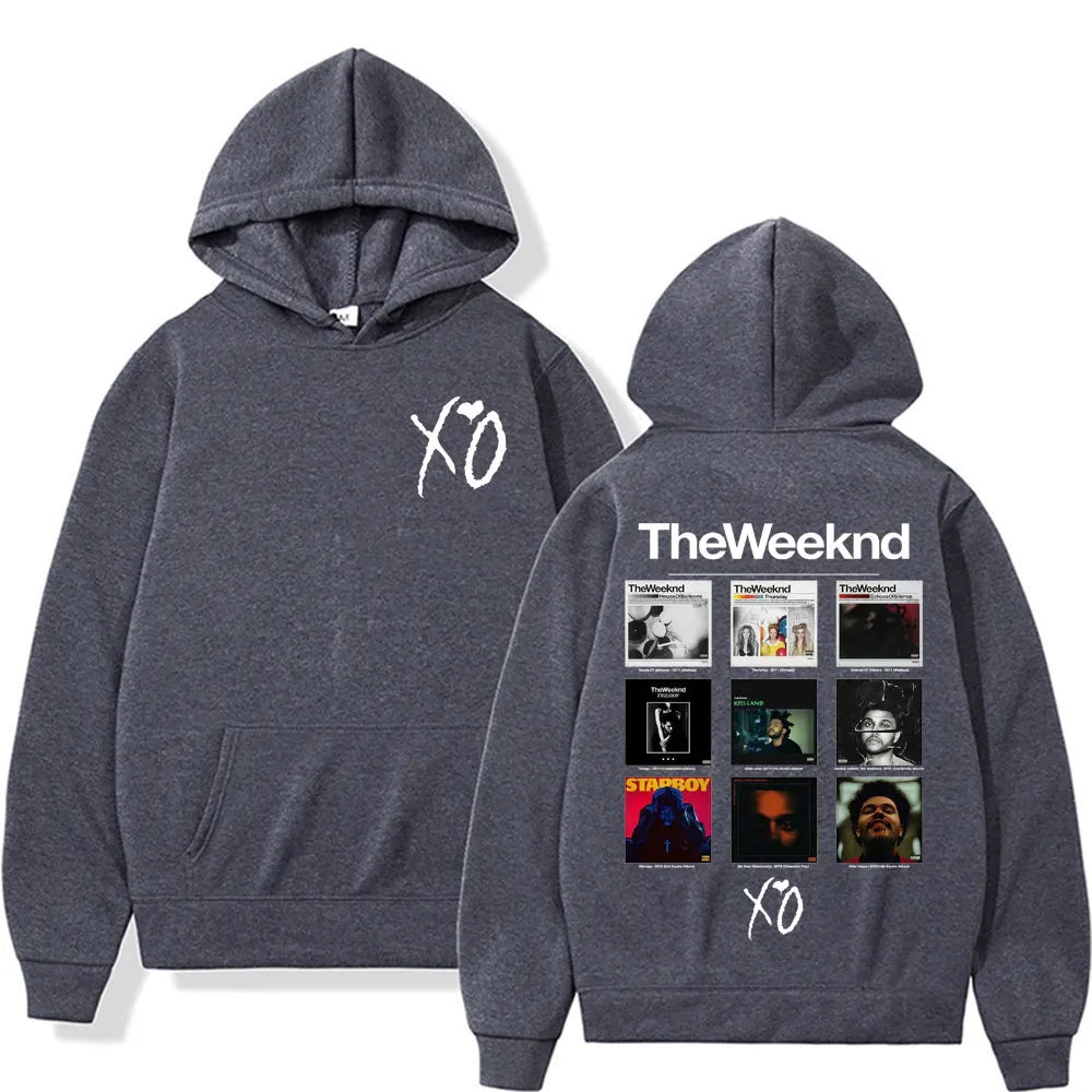 Buzo con Capucha The Weeknd | Hoodie Gráfico Unisex Hip Hop