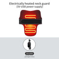 Masajeador Eléctrico Cervical con Calor, 3 Niveles de Masaje, Temporizador, Alivia el Dolor y la Rigidez Cervical, Calor para las Articulaciones, Estimula el Flujo Sanguíneo