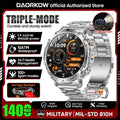 Reloj Inteligente Deportivo Militar 1400mAh