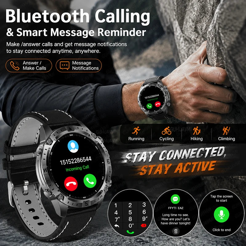 Reloj Inteligente con GPS, Mapa Offline, Linterna y 170 Deportes