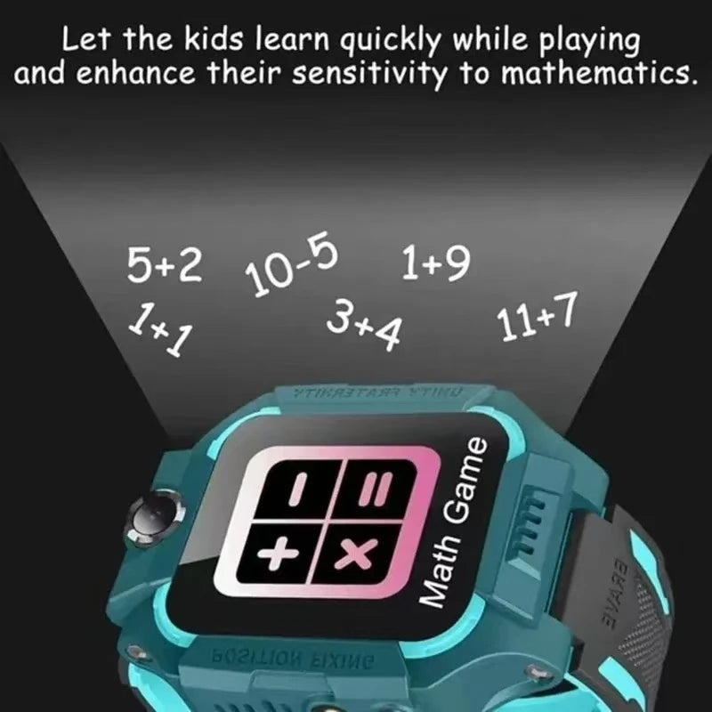 Reloj Inteligente 5G para Niños con GPS, Cámara y SOS