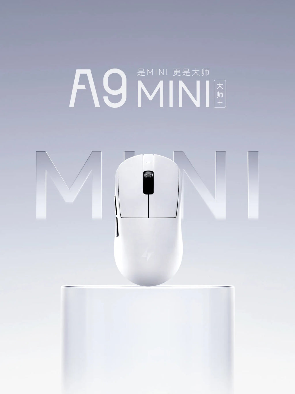 Ratón Inalámbrico para Juegos ATK A9 Air Plus A9 Mini Ultimate, 39g, Tamaño Pequeño/Mediano, PAW3955 MASTER 8K, Regalos para Gamers