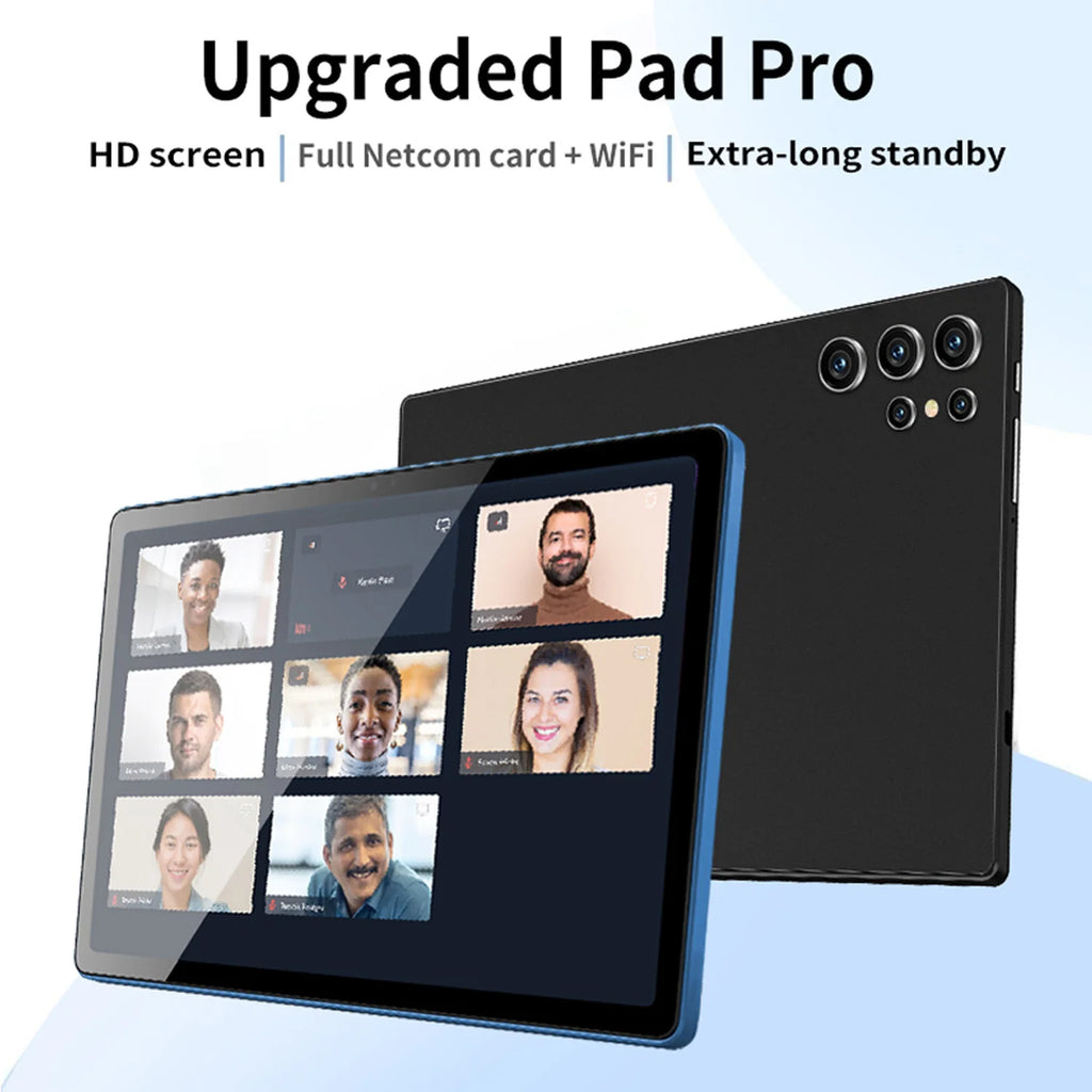 Nueva Tablet Pro 2026 Mejorada de 10.1 Pulgadas, Octa Core, 4GB+64GB ROM, Google Play, Doble SIM, Llamadas Telefónicas, Wifi, 6000mAh