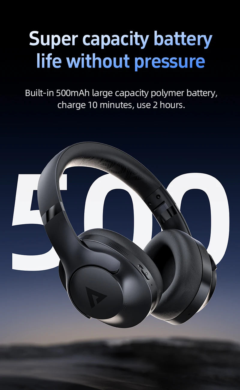 ACEFAST H4 Auriculares ANC Bluetooth 5.3 HiFi