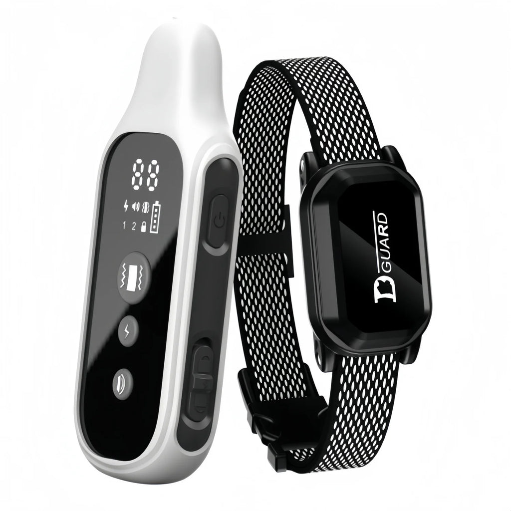 Collar de entrenamiento Digital para perros de 800m, resistente al agua, recargable, Control remoto, mascota con pantalla LCD para todos los tamaños, sonido de vibración de choque