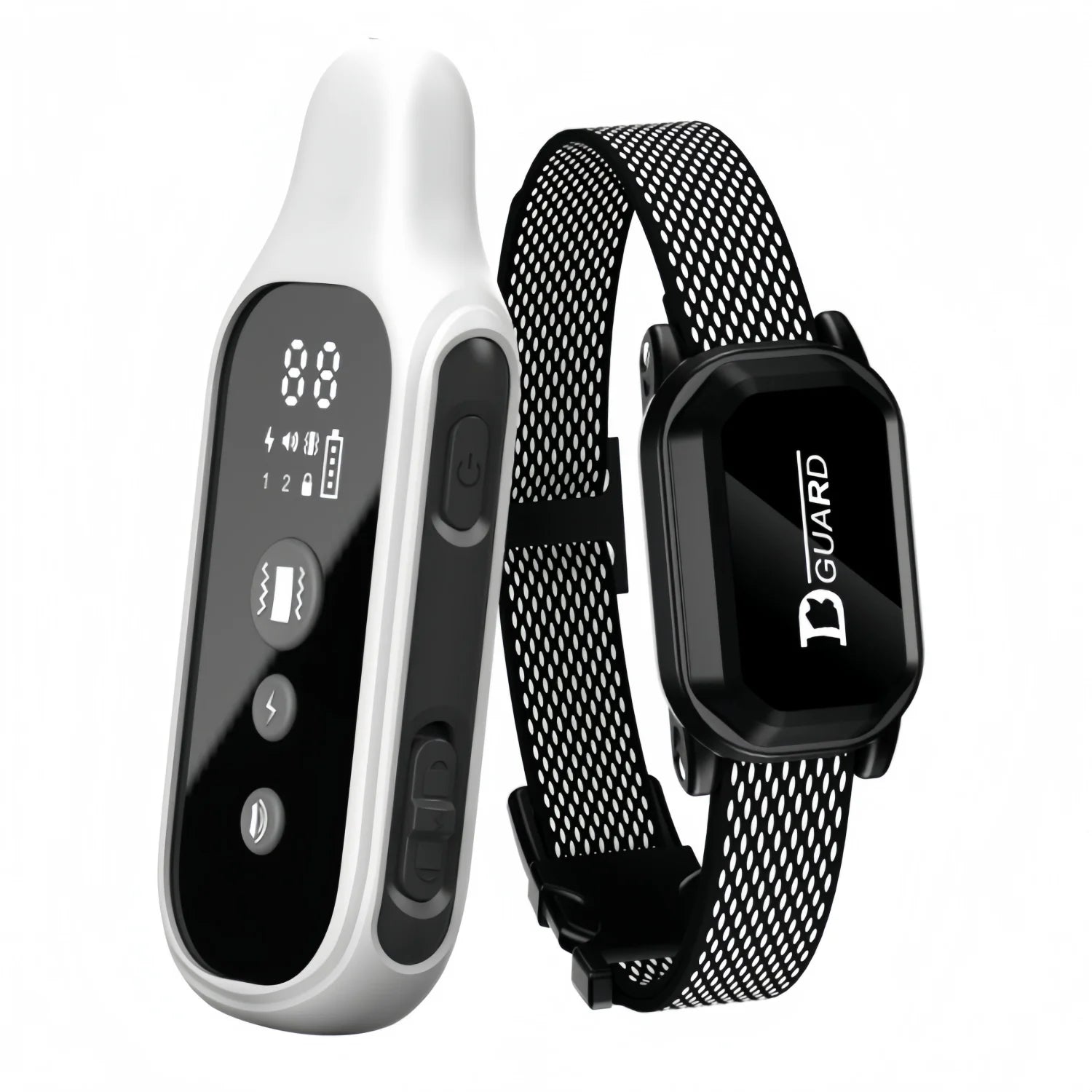 Collar de entrenamiento Digital para perros de 800m, resistente al agua, recargable, Control remoto, mascota con pantalla LCD para todos los tamaños, sonido de vibración de choque