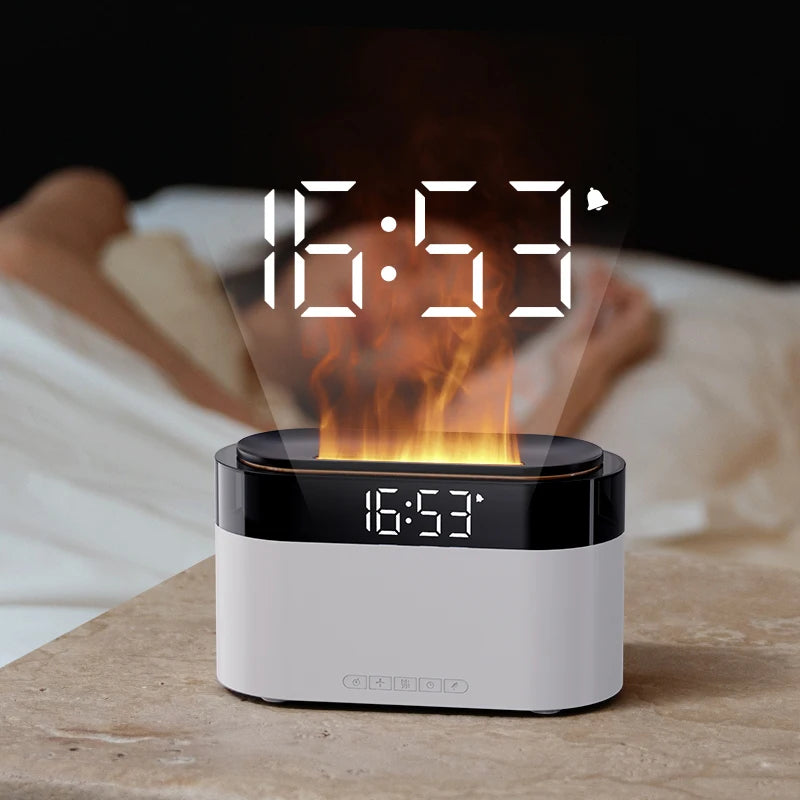 Humidificador Reloj Despertador con Control Remoto