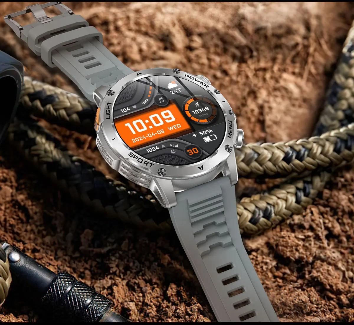 Reloj Inteligente T-REX3 con GPS y Batería 1000mAh