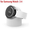 Soporte de carga de silicona Dsktop para Samsung Galaxy Watch 5, 4, 3, 40mm, 42mm, 44mm, 5 Pro, 45mm, Watch Classic, 46mm, Base de carga