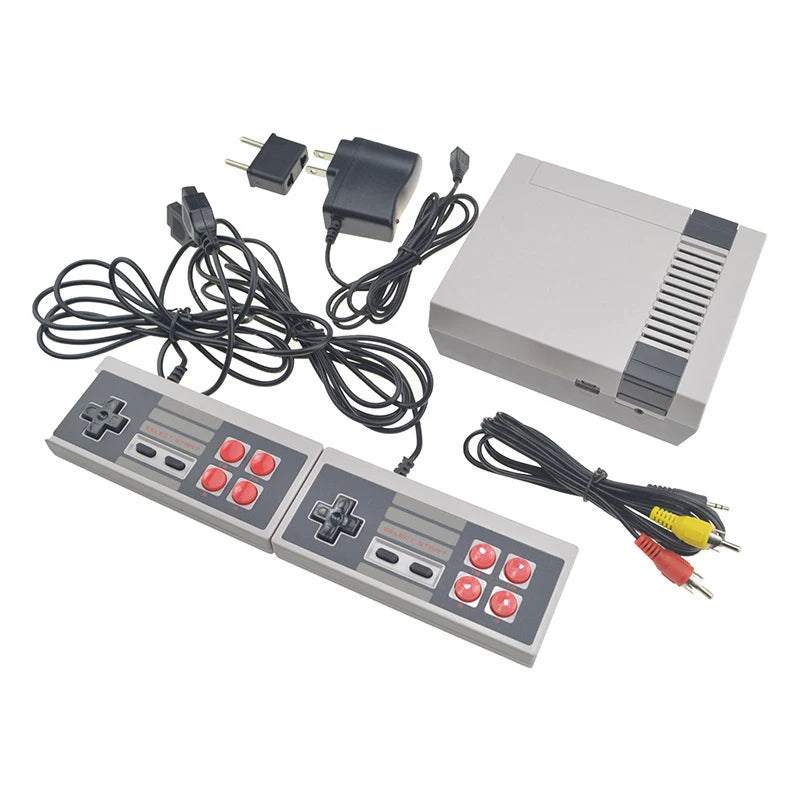 Consola de videojuegos familiar Retro para reproductor de juegos FC Home, salida AV, juego clásico FC620 integrado con mando con cable para niños