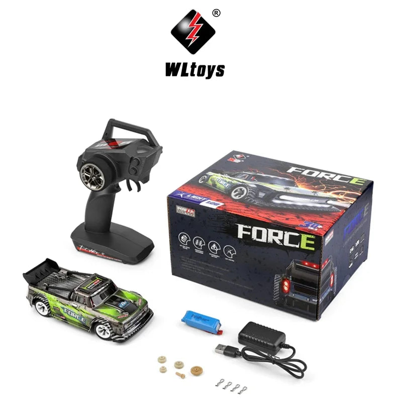 Wltoys RC 284019 Control remoto 1/28 30 Km/H Mosquito de carreras de alta velocidad 2,4 GHz todoterreno RTR Rally Drift Car