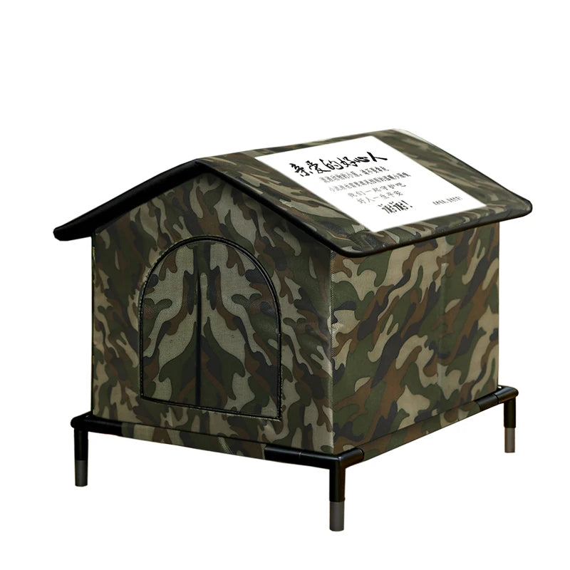 Casa para Gatos Plegable Impermeable para Exteriores