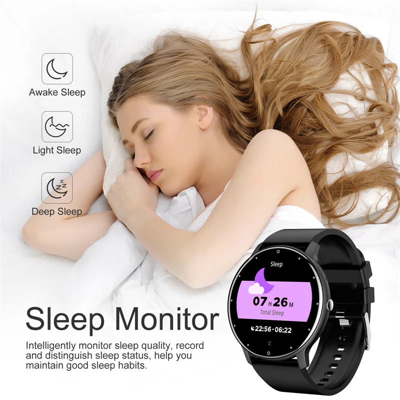 Reloj Inteligente LIGE Pantalla Táctil IP67