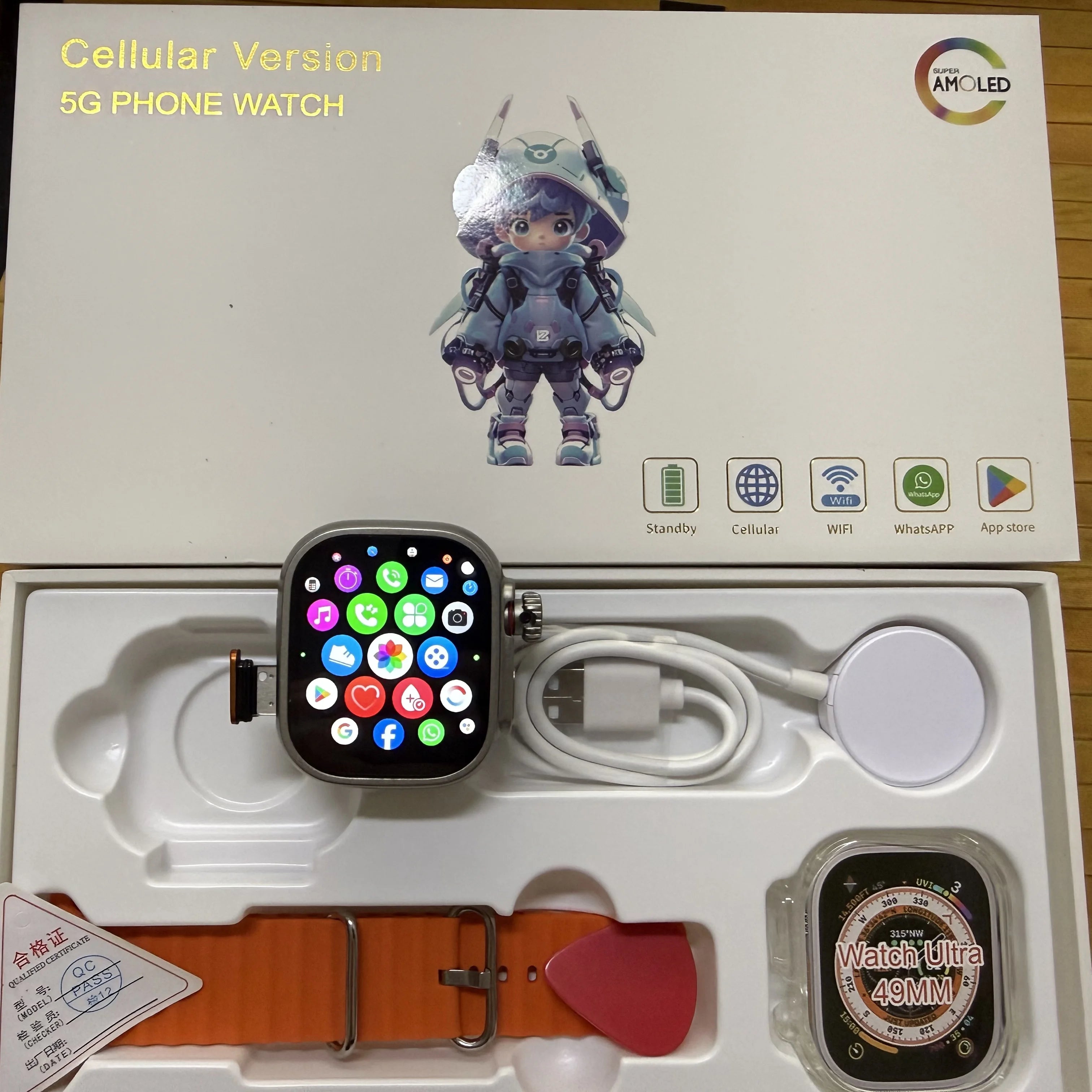Reloj Inteligente S12 Ultra MAX Android 5G