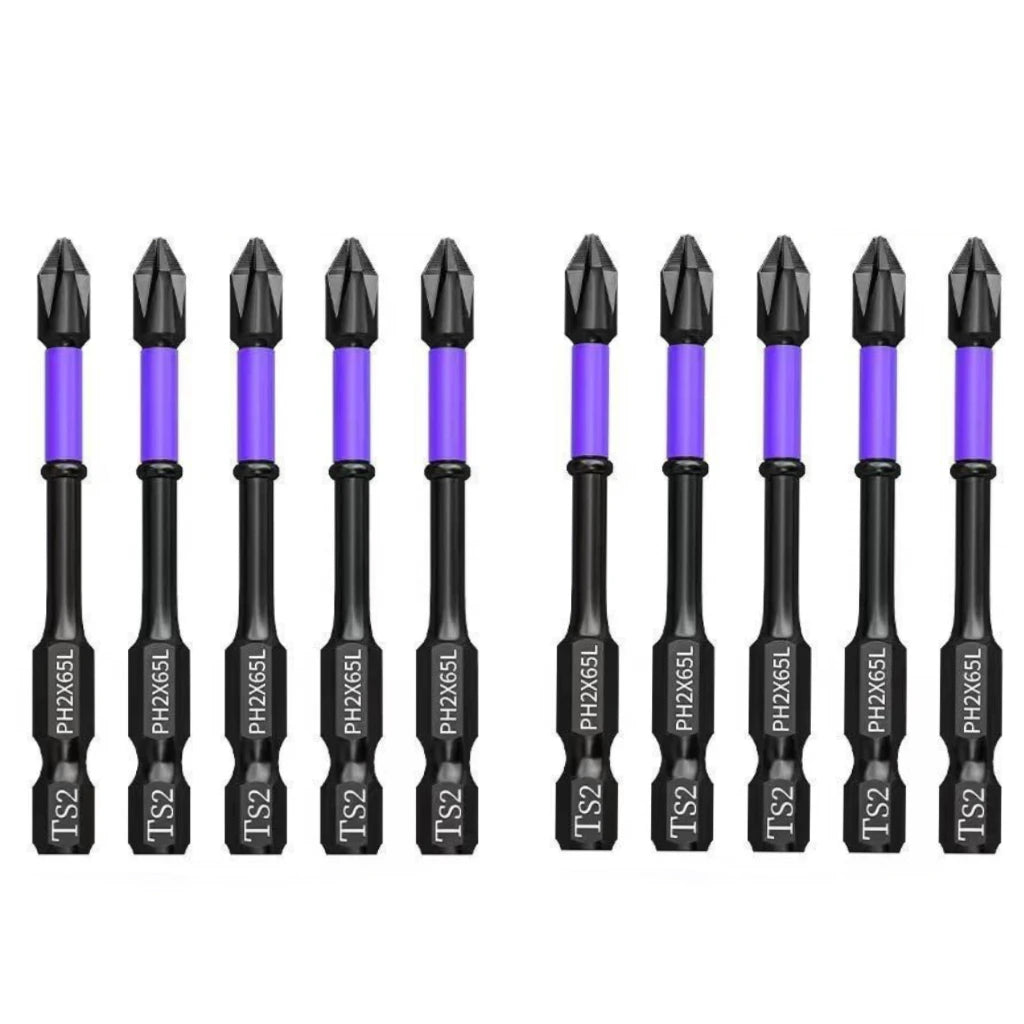 Set de Brocas PH2 de Impacto Magnéticas 5-60 Piezas