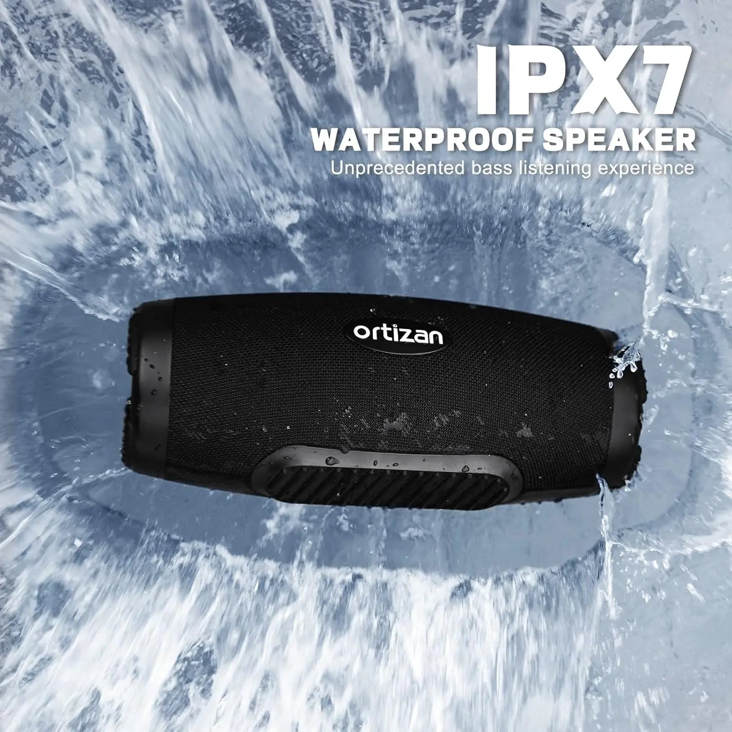 Ortizan M8 Altavoz Bluetooth Boombox IPX7 Fiestas