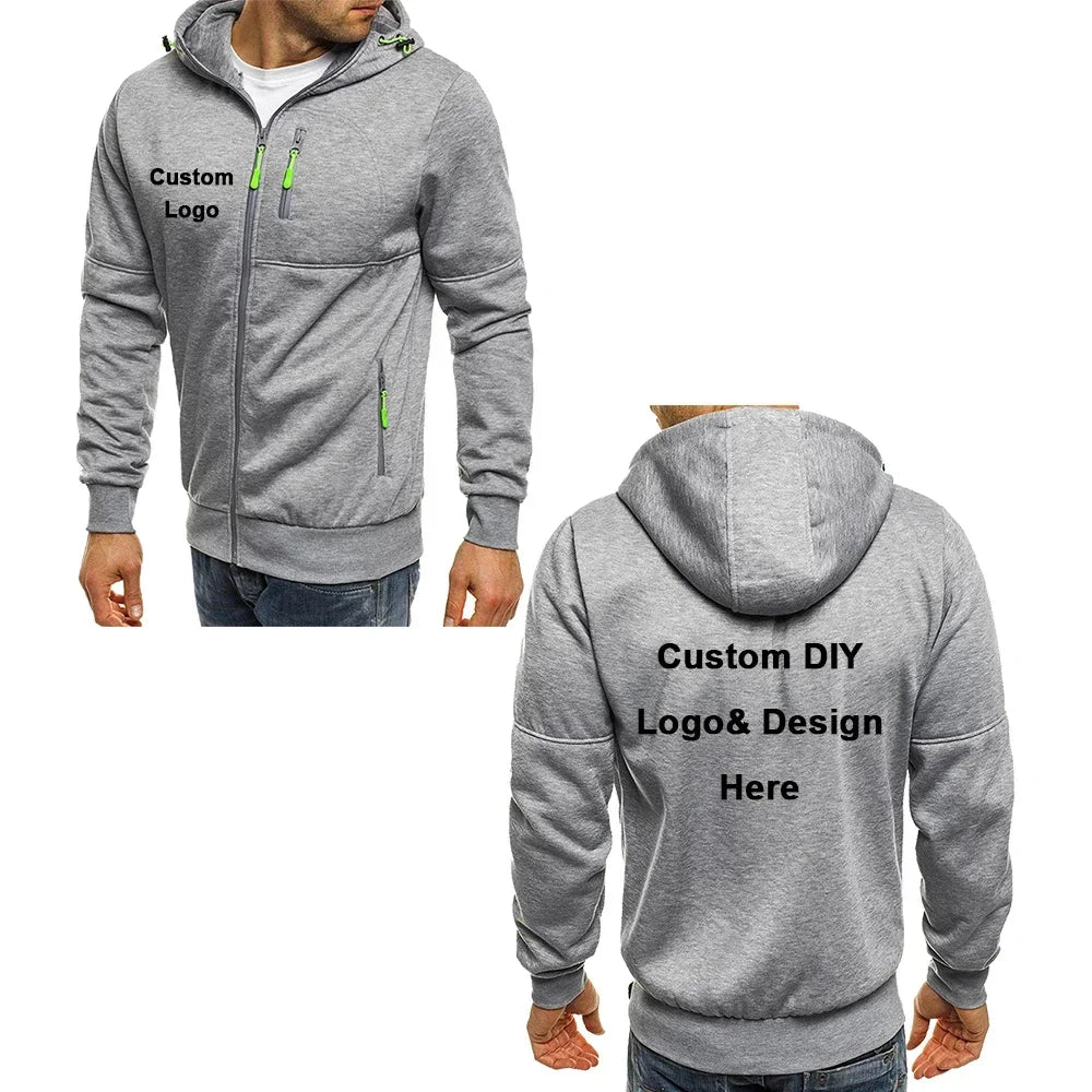 Chaqueta con Capucha y Cremallera para Hombre | Deportiva Urbana