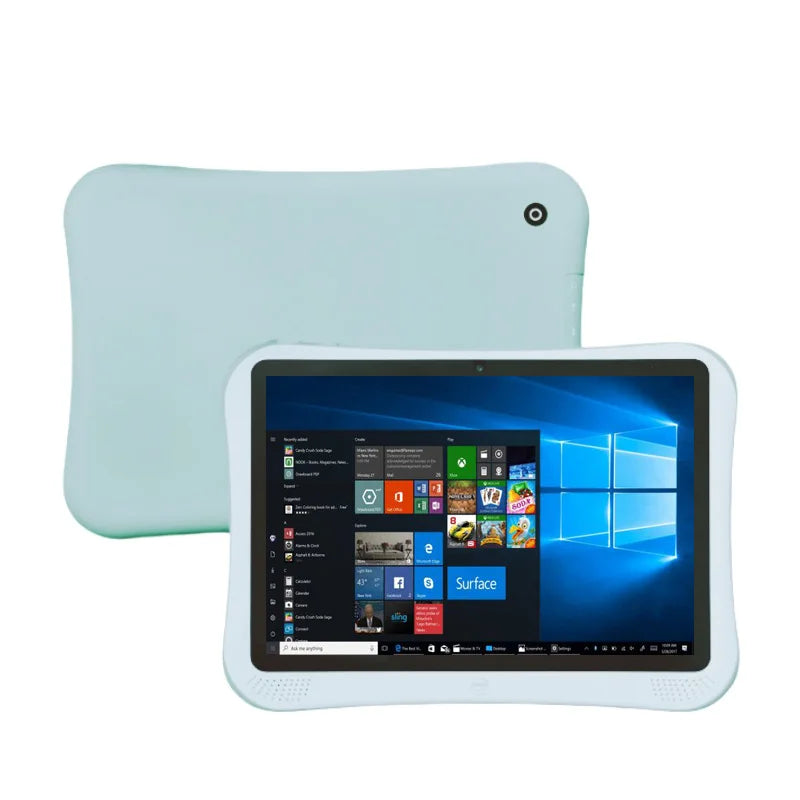 Tablet PC de 64 bits y 10,1 pulgadas con Windows 10, Quad Core, 4 GB de RAM DDR, 64 GB de ROM, CPU Intel Atom x5-Z8350, batería de 8000 mAh, compatible con HDMI