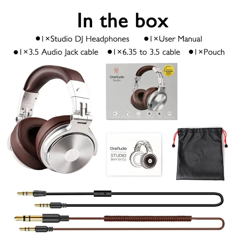 Oneodio Pro 30 Auriculares de Estudio DJ con Cable
