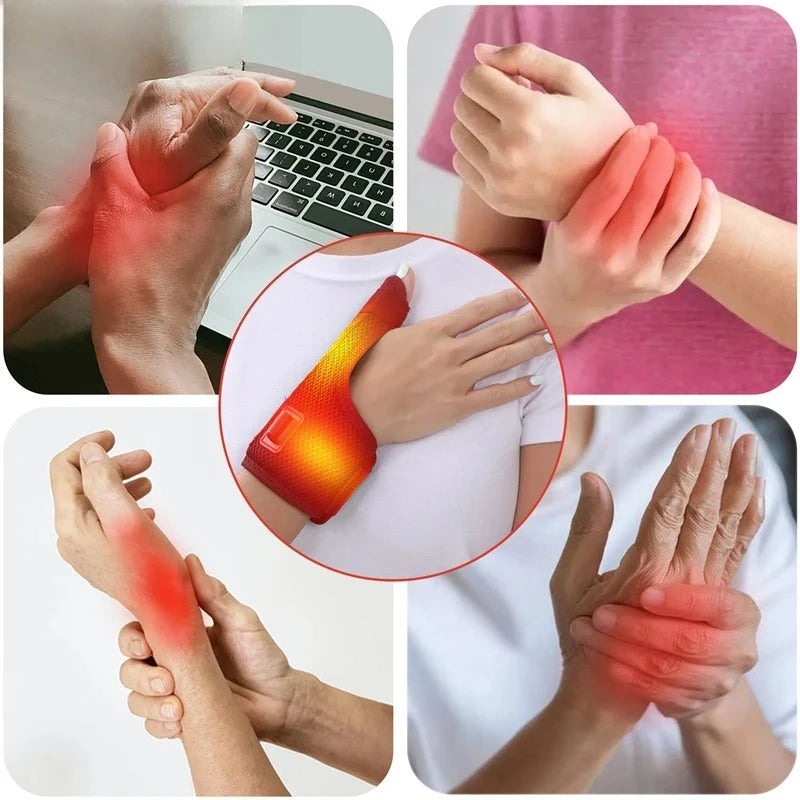 Masajeador de Manos y Dedos con Calefacción y Vibración