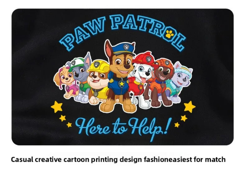 PAW Patrol-Conjunto de sudaderas con capucha para niños, Jersey informal y pantalón de chándal, traje de dos piezas, chándal deportivo para niño, primavera y otoño