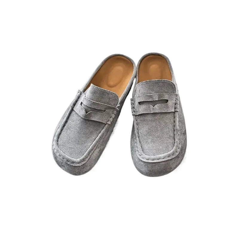 Pantuflas unisex tipo mule antideslizantes para interior y exterior