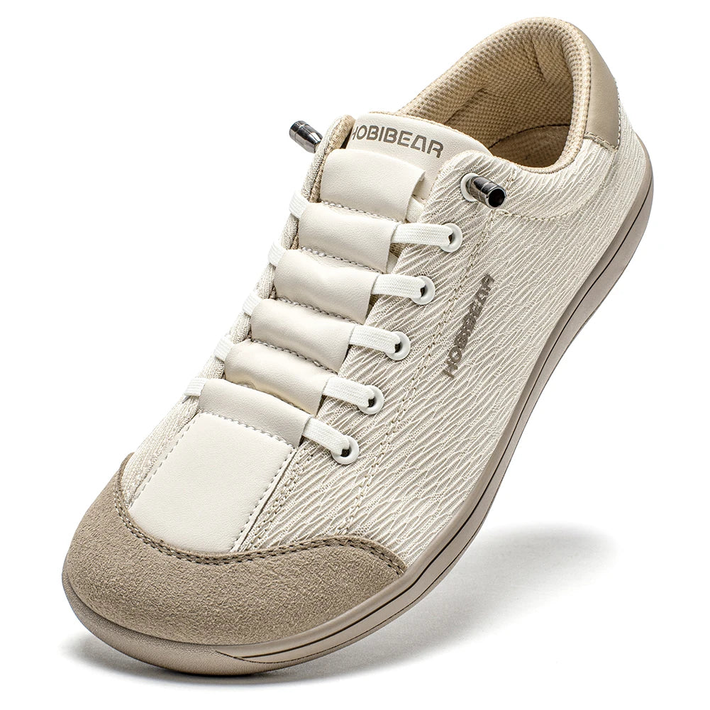 Zapatillas de Malla sin Cordones para Hombre, Punta Ancha y Transpirable