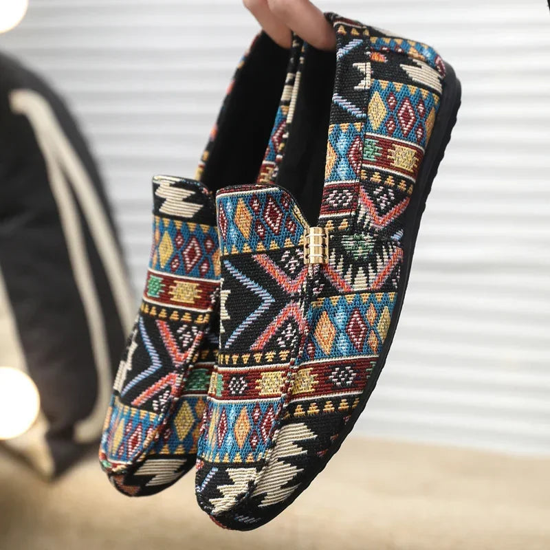 Zapatos informales de verano para hombre, mocasines transpirables para hombre, zapatos perezosos, zapatillas cómodas para caminar, zapatos planos antideslizantes para conducir