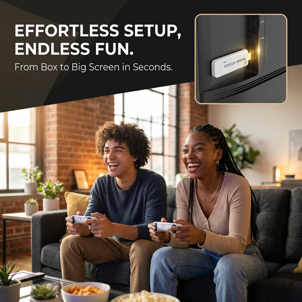 Consola de juegos retro 2026, con más de 2000 juegos clásicos incorporados y 64 GB de almacenamiento masivo, controlador inalámbrico plug and play, compatible con HDMI 4K