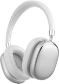 Auriculares híbridos con cancelación activa de ruido con perilla de control 65H de reproducción auriculares sobre la oreja inalámbricos Bluetooth 6,0 Audio de alta resolución