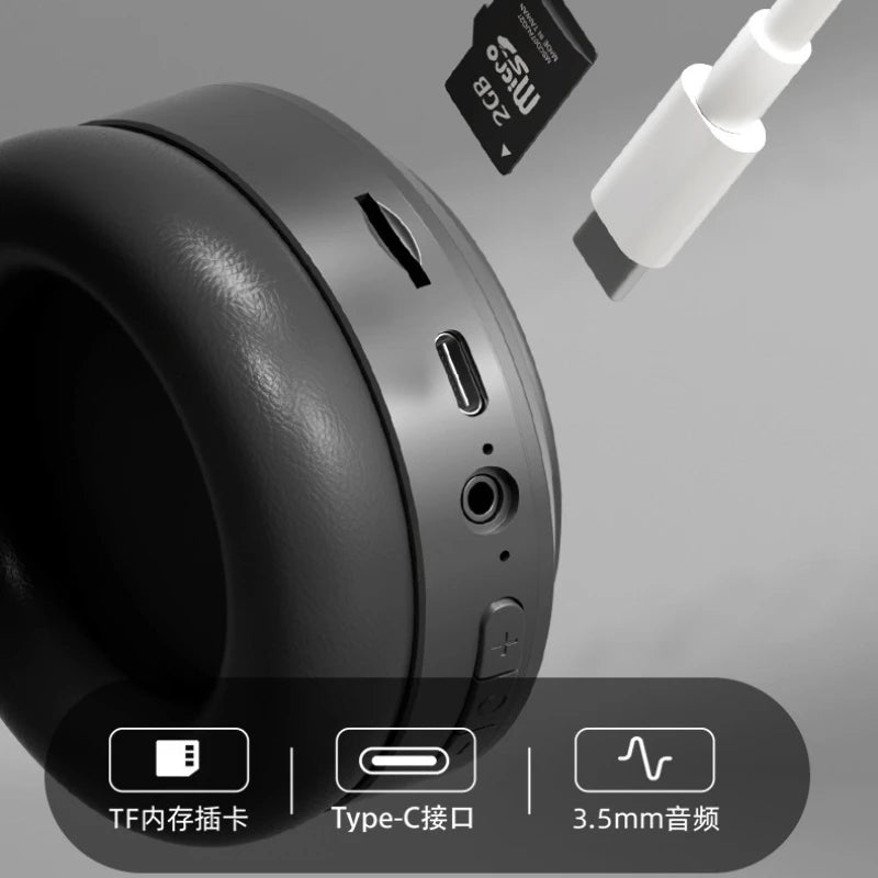 M5 Auriculares Over-Ear HiFi Bluetooth 5.3 Gaming