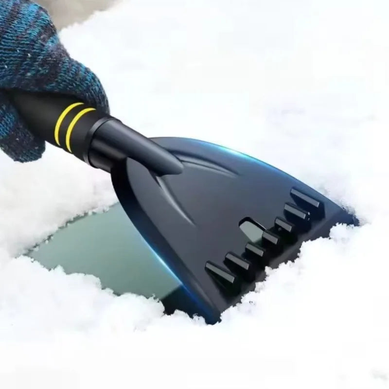 Pala de nieve para coche, raspador de nieve, raspador de descongelación para raspador de nieve para invierno, raspador de nieve de vidrio, herramienta de limpieza de nieve, 1 ud.