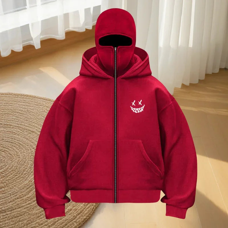 Buzo con Capucha y Cremallera para Hombre – Estilo Urbano