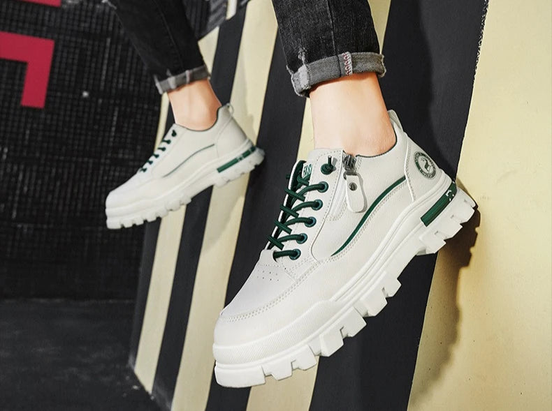 Zapatillas Deportivas Urbanas para Hombre con Suela Gruesa