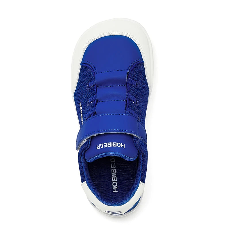HOBIBEAR Zapatos descalzos de malla para niños y niñas, zapatillas de deporte con punta ancha, zapatos para caminar con caída cero (niño pequeño y grande)