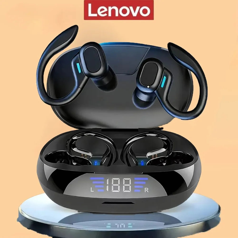 Lenovo Auriculares Bluetooth 5.3 Deportivos Batería Larga
