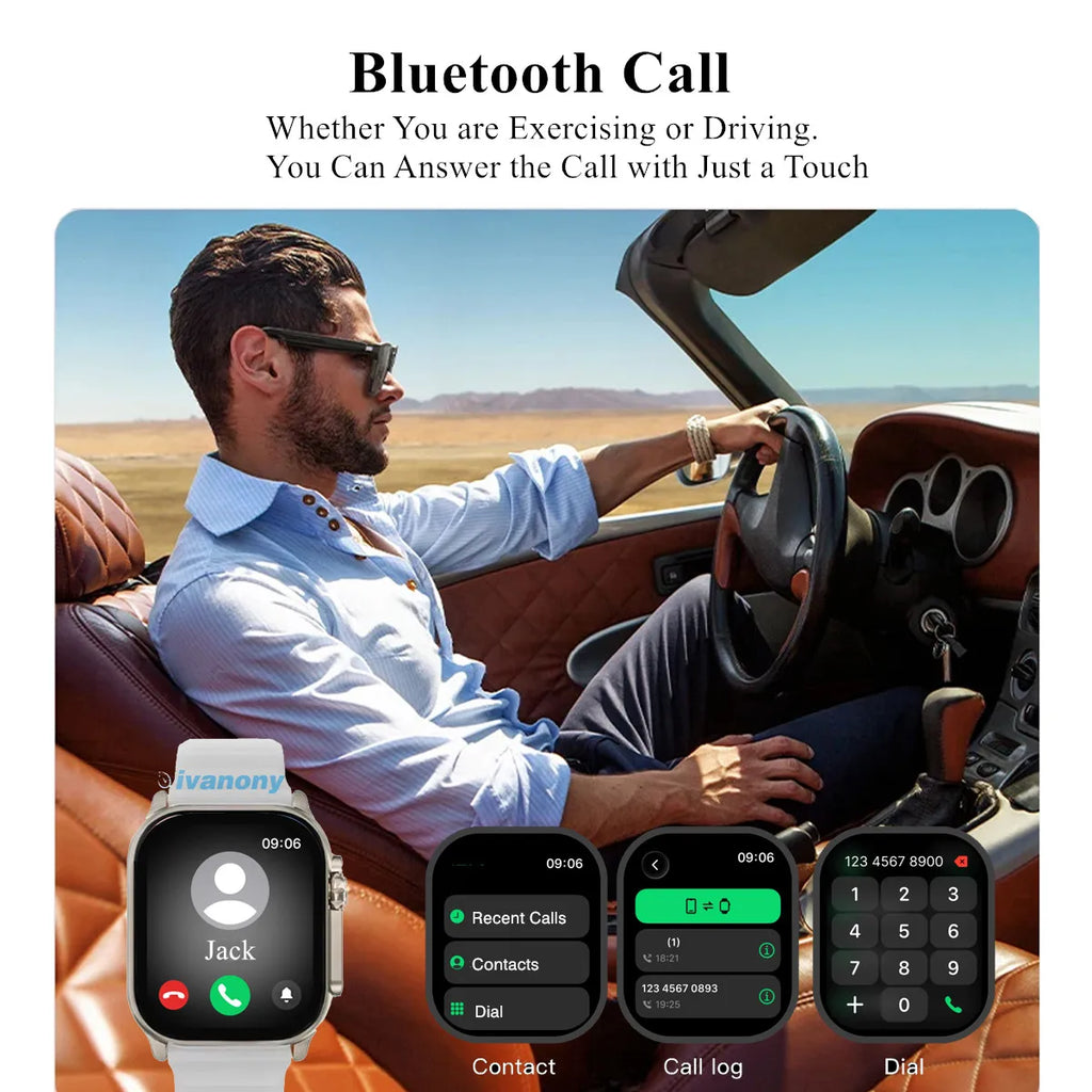 Reloj Inteligente H26 Ultra Plus AMOLED Brujula