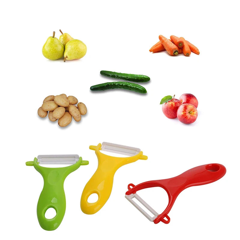 Pelador de Cerámica para Frutas y Verduras
