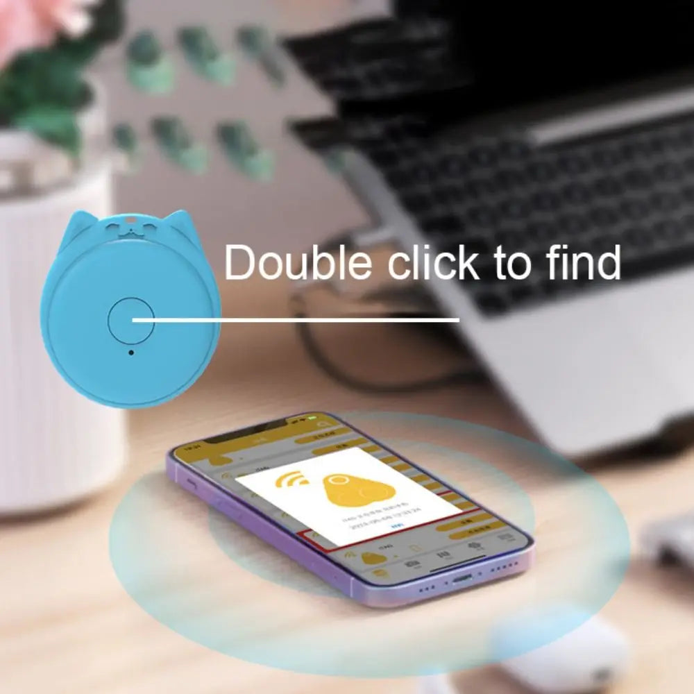 Rastreador Bluetooth Mini Antipérdida para Mascotas y Llaves