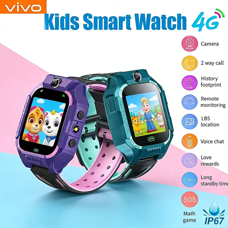 Reloj Inteligente VIVO Niños GPS 4G SOS