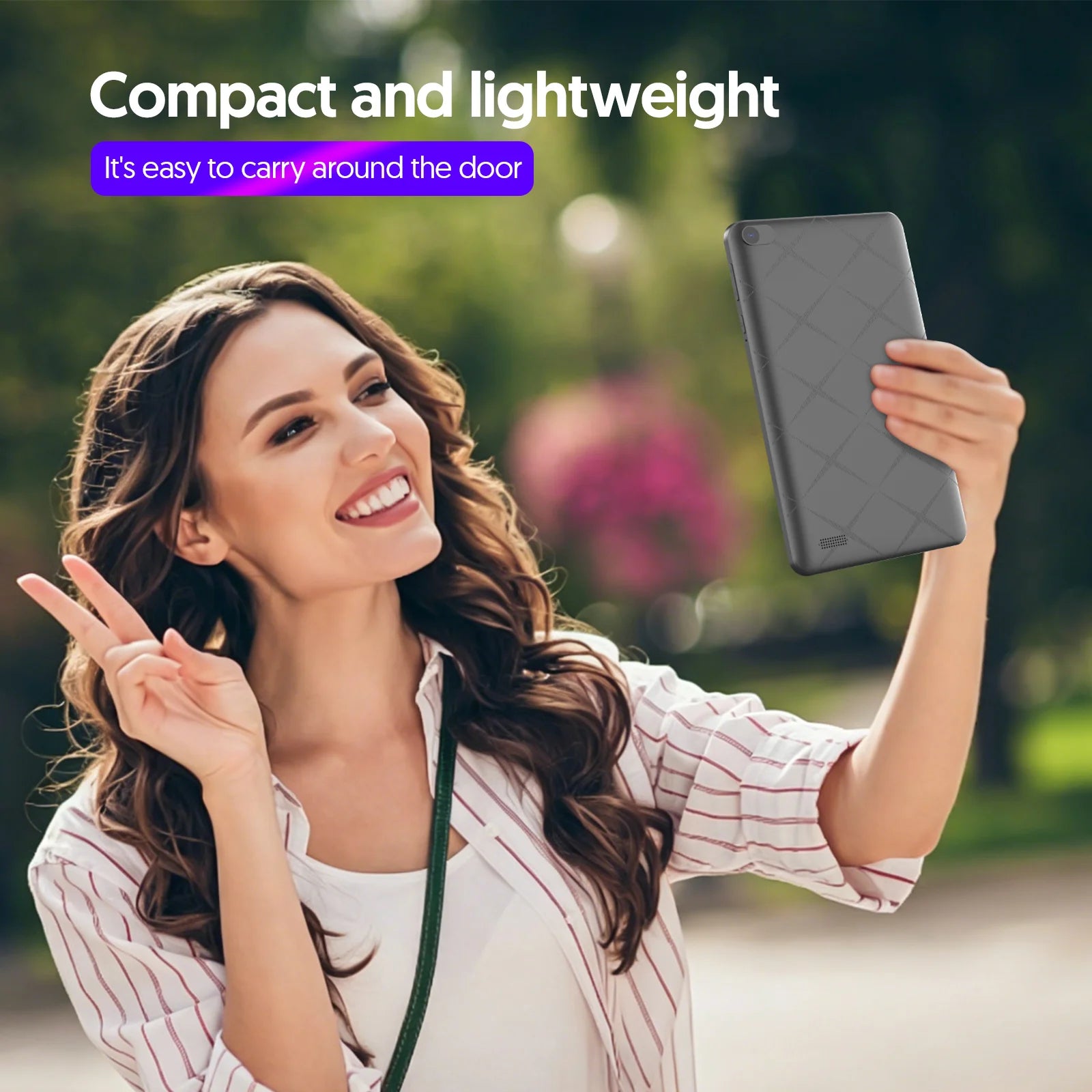 Tablet Android 15 BAKEN 7 pulgadas 8GB RAM 32GB IPS Quad Core