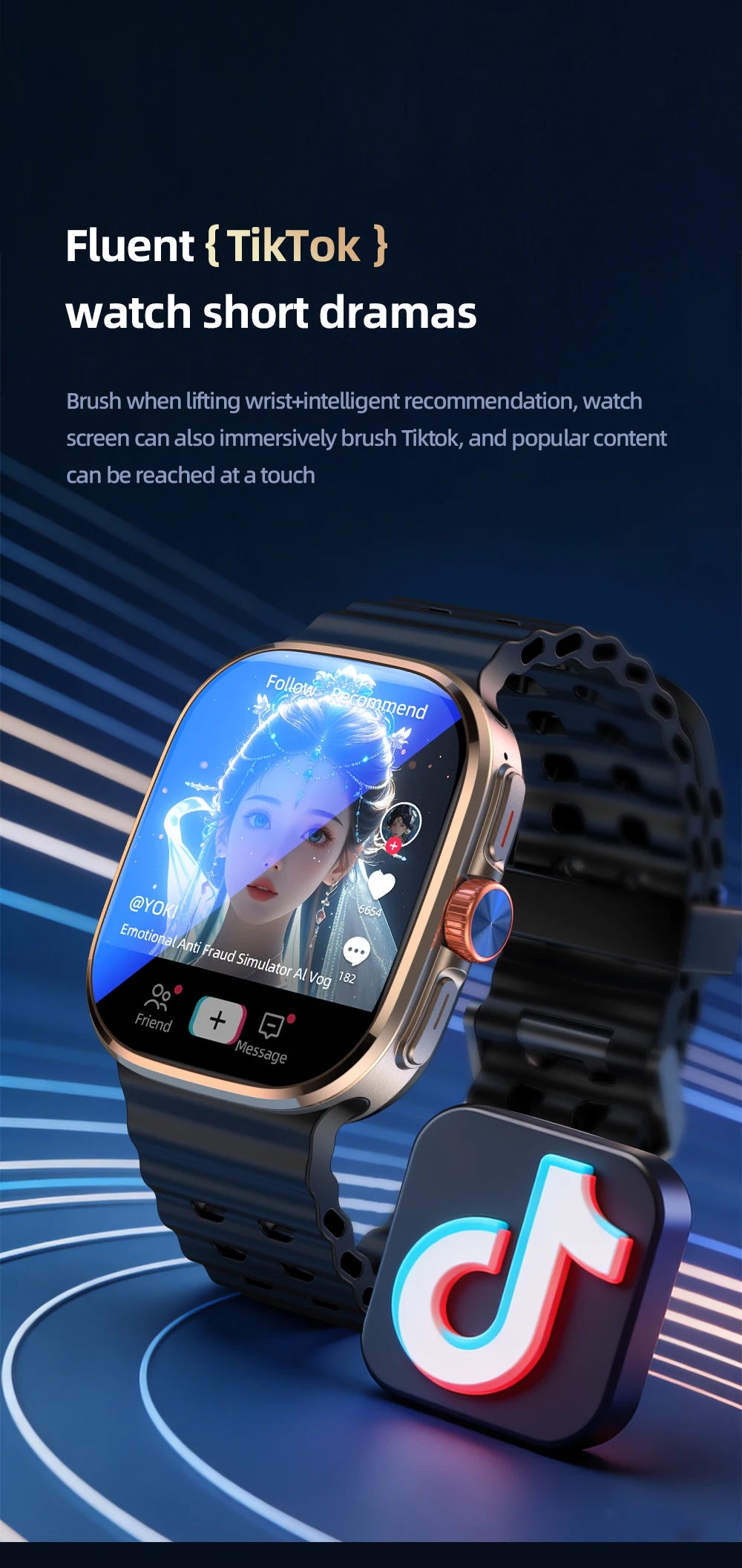 Reloj Inteligente P2 5G Android AMOLED Cámara